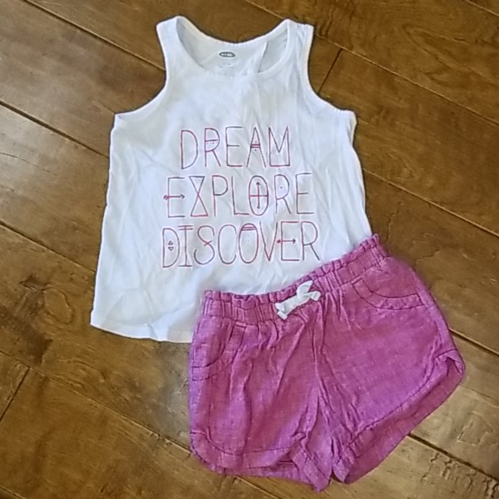 2 piece little girls outfit